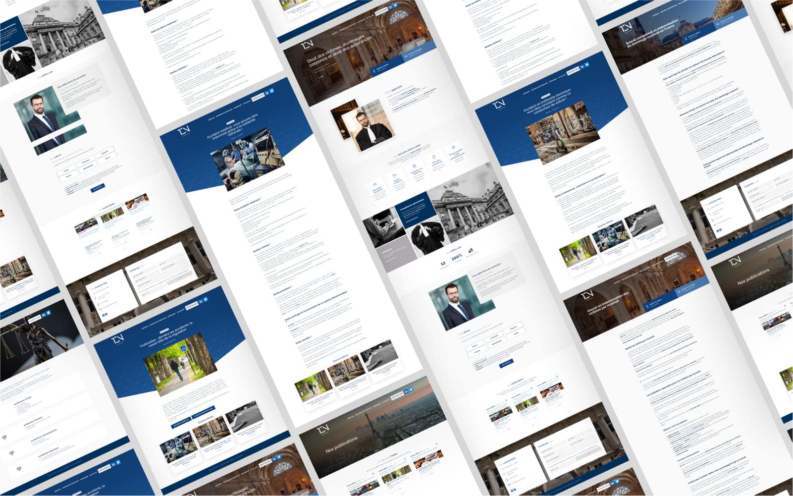 Modernisation et passage de Wix à WordPress pour le site du cabinet