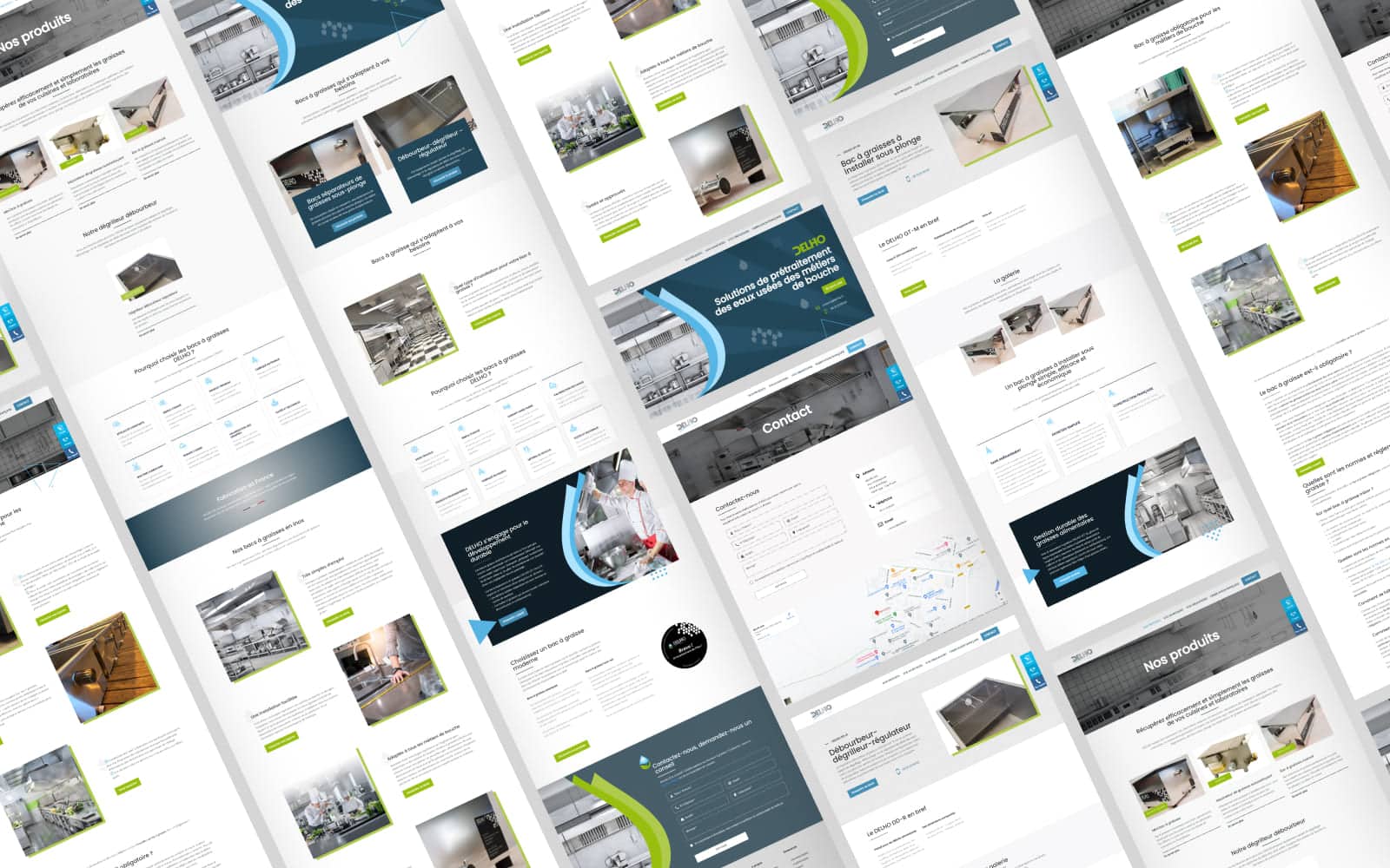 Refonte du site vitrine de Delho et mise en œuvre d'une stratégie de marketing digital