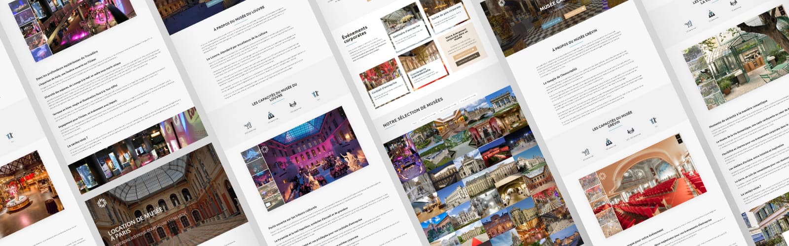 Création d'un site vitrine pour une agence événementielle à Paris