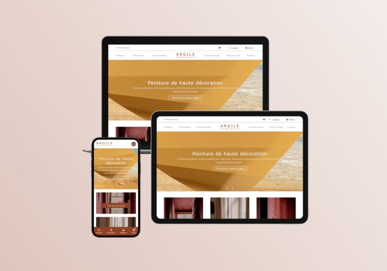 Refonte d'un site e-commerce dans le domaine de la décoration d'intérieur