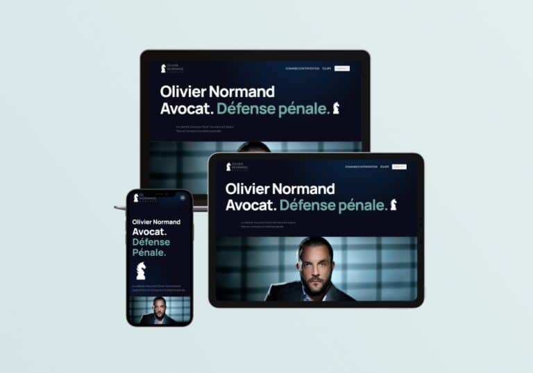 Création d'un site internet pour un avocat pénaliste à Paris
