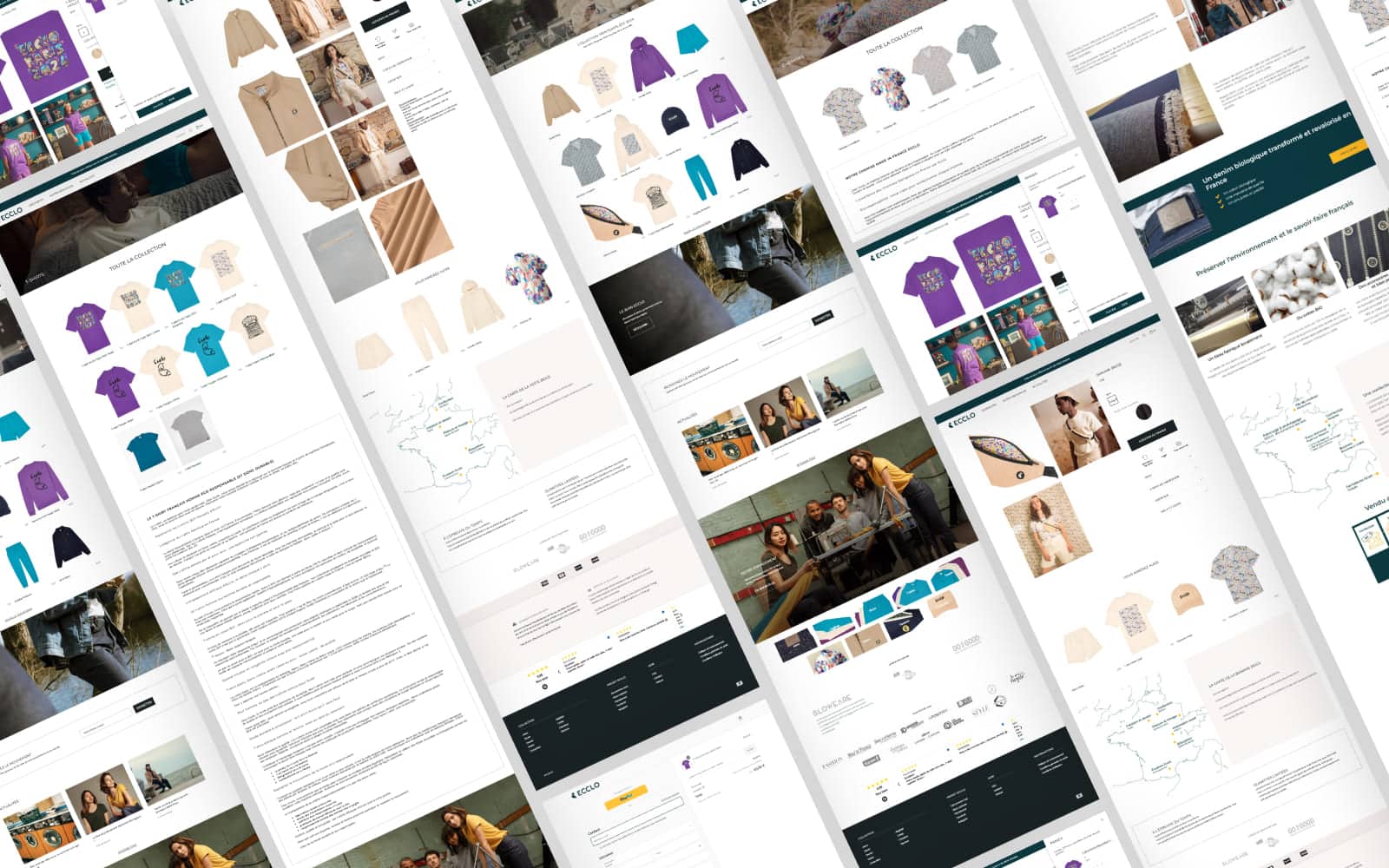 Refonte d'un site ecommerce de vente de vêtements écoresponsables pour homme