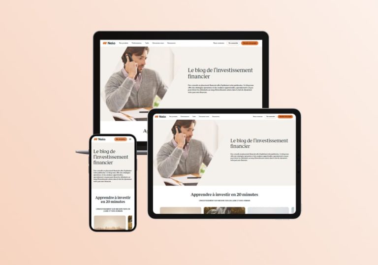 Intégration d'une maquette Figma pour le blog WordPress d'un acteur majeur de l'assurance vie