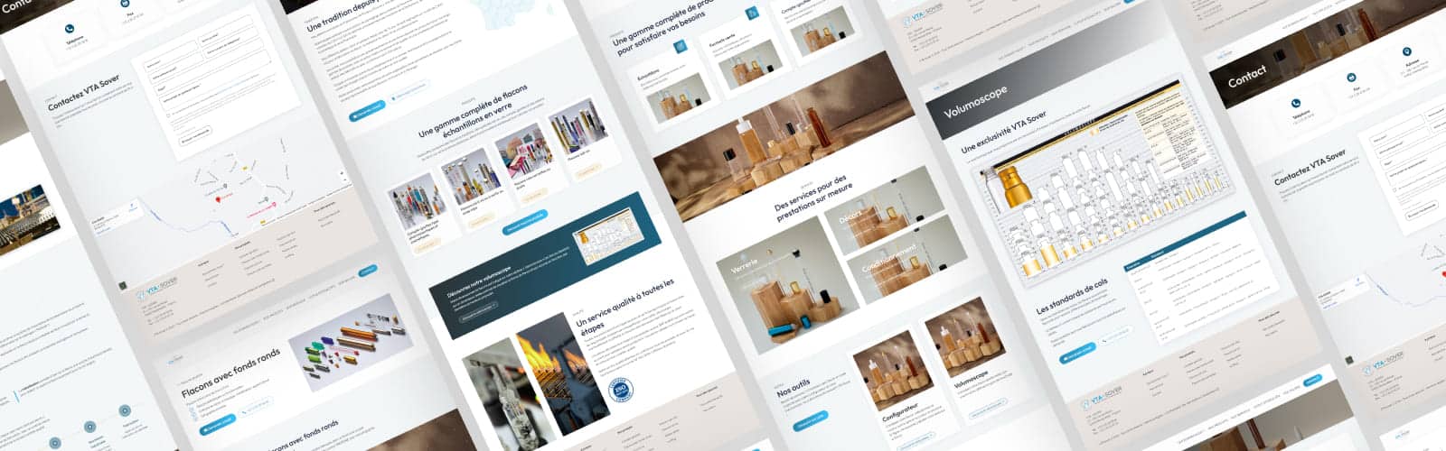 Refonte du site vitrine d'une entreprise industrielle