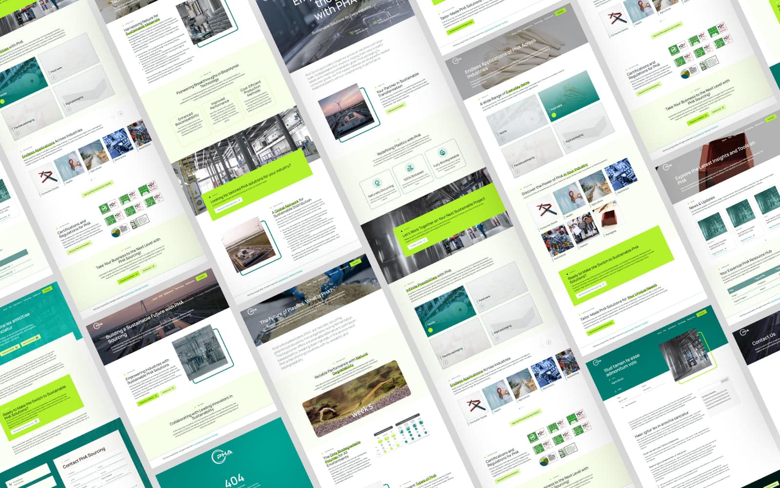 Développement d'un site web pour une entreprise du secteur de la biotech