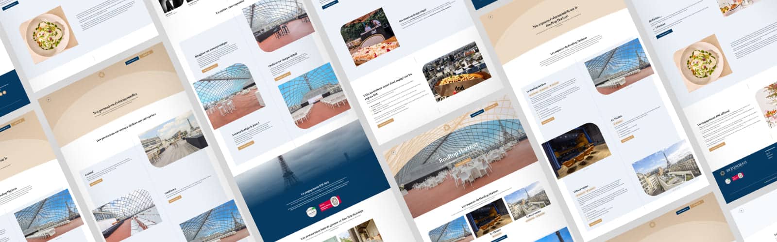 Développement d'un site dédié à un lieu événementiel