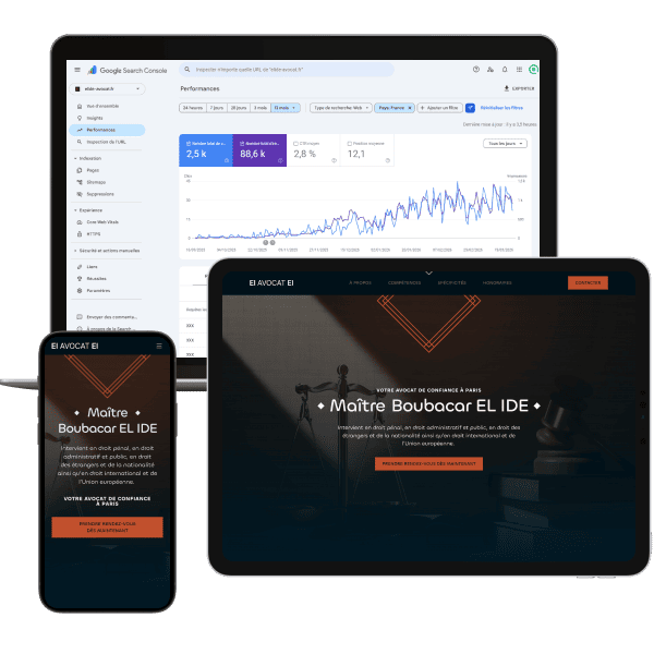 Stratégie SEO pour un avocat en droit des étrangers