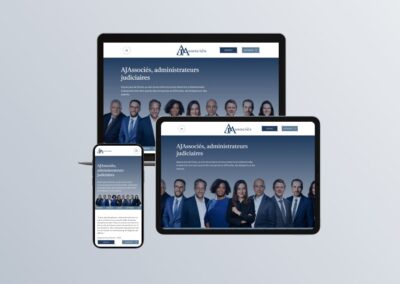 Refonte du site web d&rsquo;un cabinet d&rsquo;administrateurs judiciaires