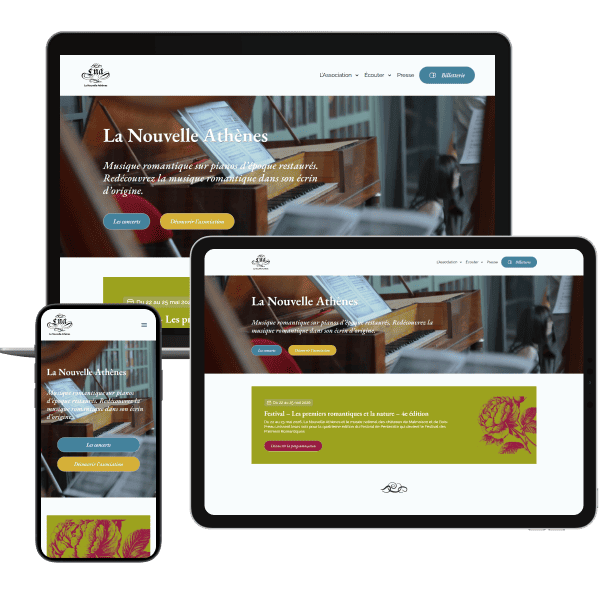 Optimisation UX/UI pour améliorer les conversions sur le site d&rsquo;une association musicale