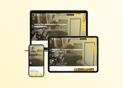 Refonte du site web d&rsquo;un prestataire de maintenance industrielle
